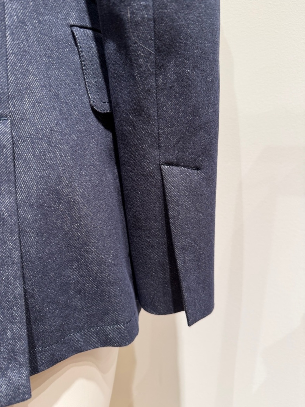 MaxMara Women's Dark Denim Blazer - Picture 9 of 15